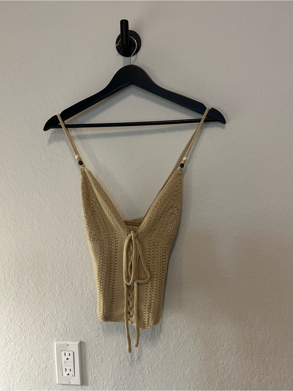 Crochet Tie-Front top